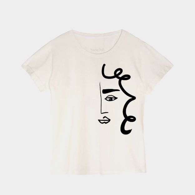 Picture of Abstract Women Face T-shirt